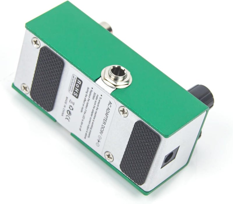 IOppWin Analog Delay Electric Guitar Effects Pedal - Mini Size, True Bypass, Noise Reduction, Aluminum Alloy, 9V DC Power, 20ms-600ms Warm Delay - Image 5